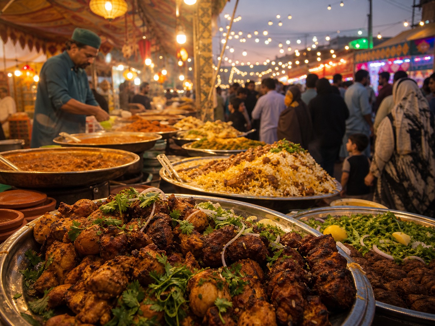 Pakistani food festival visual
