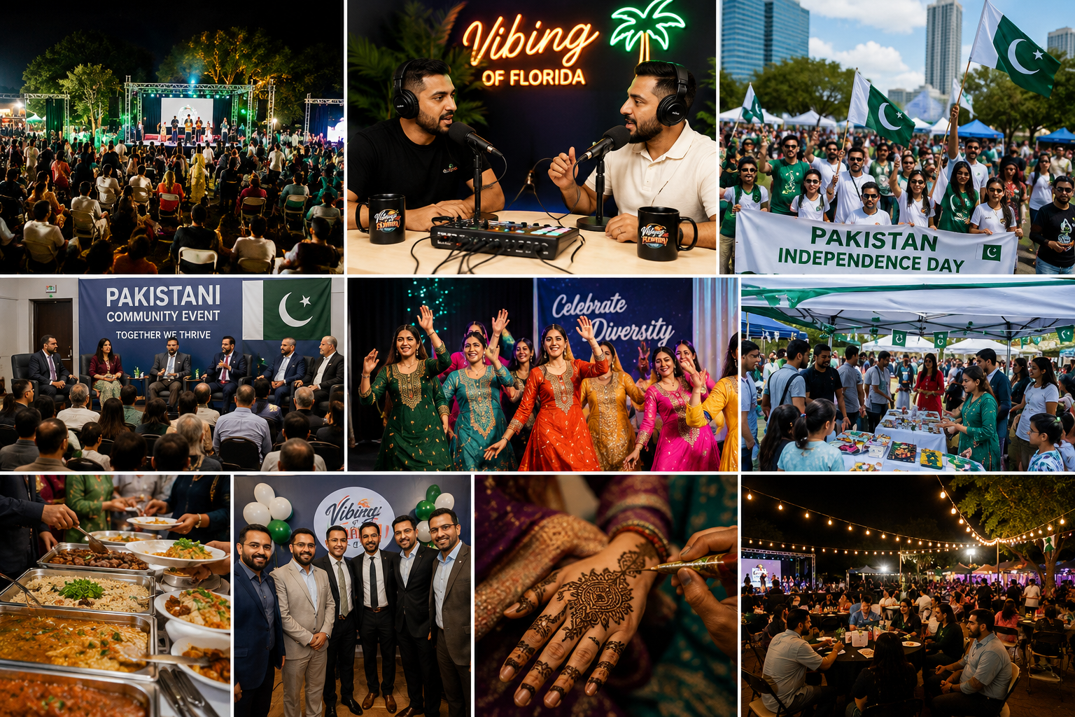 Pakistani community event visual